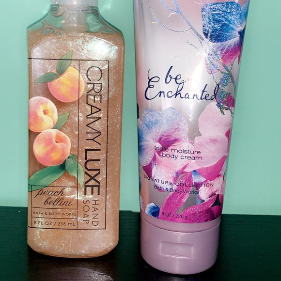 Other - Peach Bellini Hand Soap & Be Enchanted BodyCream